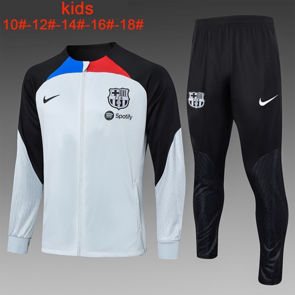 Ninos Chandal Barcelona 2024 Gris